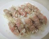 キャベツた～っぷり！カリカリ豚バラ巻き♫作り方4写真