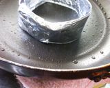フワフワ分厚いハニーホットケーキ♪作り方9写真