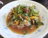 ゴーヤ&豚バラのせぶっかけそうめん作り方5写真