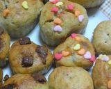 熟したシナモンバナナハートプチケーキ作り方11写真