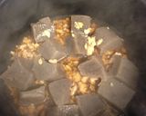 蒟蒻と鶏ひき肉の柚子胡椒ピリ辛つまみ作り方3写真
