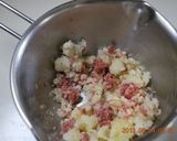 簡単♪　コンビーフポテトのホットサンド作り方2写真