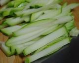摘果メロンとしらすのサラダ作り方4写真