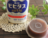 頂き物の水羊羹deヨーグルト和スイーツ作り方1写真
