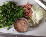 2歳の子供もパクパク！豆苗ピラフ☆作り方1写真