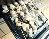 塩麹で簡単　鶏もも焼き鳥作り方4写真