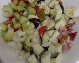 簡単!野菜のトマト煮込み作り方1写真