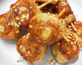 お弁当☆ちくわのくるくる☆マヨネーズ焼き作り方6写真