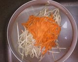 ラーメンに乗せる♪野菜(^o^)v作り方2写真