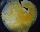 フライパンで枝豆入り卵焼き・トマト添え作り方4写真