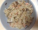 だし以外味付不要！鮭フレークと塩昆布ご飯作り方2写真