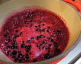 ブルーベリーのはちみつ煮・・作り方2写真