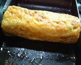 厚焼き玉子(しらす&長ネギ)作り方3写真