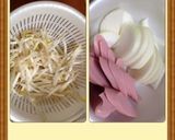 魚肉ソーセージともやしのサッパリ炒め作り方1写真