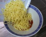 ラ王の袋麺（塩味）で冷やし塩トマト和え麺作り方9写真