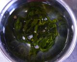 えのきとわかめのお味噌汁✿作り方1写真