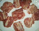豚小間肉でポークピカタ☆作り方1写真