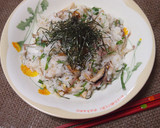 簡単☆焼きサバと薬味の混ぜ寿司作り方7写真