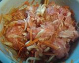 スタミナ しょうが焼き♪ (漬け込み)作り方1写真