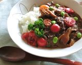 子供と作る　トマトたっぷりホテル風カレー作り方19写真