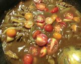 子供と作る　トマトたっぷりホテル風カレー作り方16写真