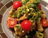 鰆（さわら）のたっぷり葱ソースがけ作り方6写真