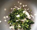 野沢菜チャーハン作り方3写真
