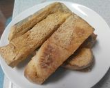 娘の大好物!きなこ揚げパン(風?)作り方5写真