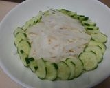 アレンジそうめん〜豆乳サラダ〜作り方3写真