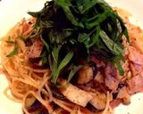 【簡単すぎる】野菜ベーコンの明太子パスタ作り方5写真