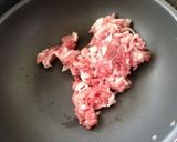 豚肉豆腐作り方2写真