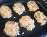 つくねの照り焼き〜大葉入り作り方2写真