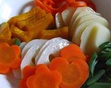 フライパンで*野菜たっぷりカレー作り方2写真