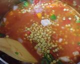 レンテハ（レンズ豆の煮物）作り方3写真