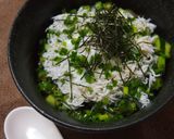 つるっと食べれる☆しらすのネバネバ丼作り方5写真