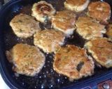 つくねの照り焼き〜大葉入り作り方4写真