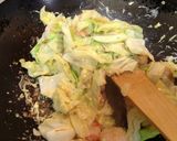 味覇で海老とキャベツの卵炒め作り方8写真