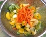 夏野菜のアンチョビ炒め作り方1写真