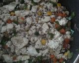炒り豆腐丼作り方3写真