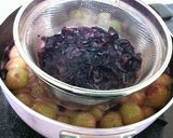 葡萄の羊羹作り方1写真