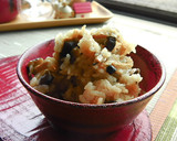 簡単&秋しめじと油揚げの炊きこみご飯❤作り方6写真