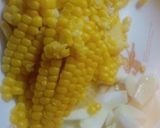 ささみコーンバター焼き作り方1写真