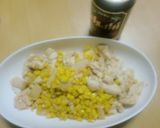 ささみコーンバター焼き作り方5写真