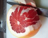 グレープフルーツのきれいなむきかた♪作り方2写真