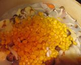 小松菜と厚揚げを+したカレー作り方1写真