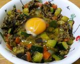 夏野菜でドライカレー作り方7写真