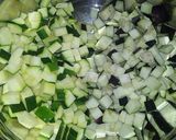 カフェめし/簡単本格夏野菜のキーマカレー作り方1写真