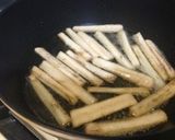 簡単‼ ごぼうのスパイシー揚げ作り方4写真