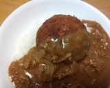 カレーinゼリーフライでカツカレー風作り方3写真