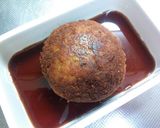 カレーinゼリーフライでソースカツ丼風作り方2写真